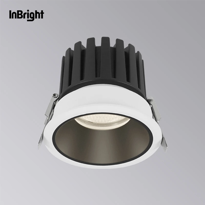 LED Spotlight Commercial Lighting For Hotel 8W 10W 15W 25W Dimmable CCT Change LED Smart Recessed Spot Light