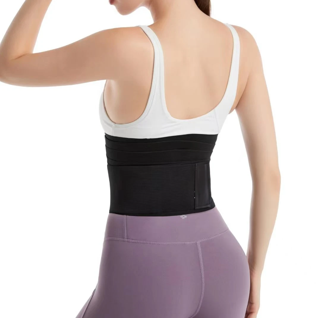 Compress Postpartum Tummy Belly  Bandage Wrap Latex Waist Trainer Shaper Waist Trimmer  Belt  for Women