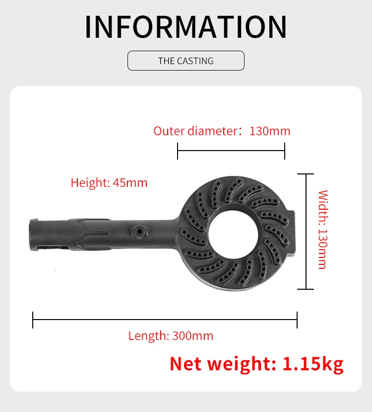 cast iron gas bunrer  gas stove outdoor gas cooker