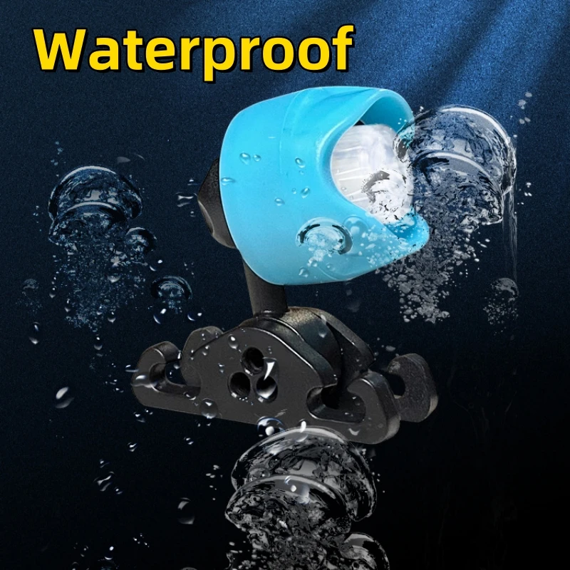 Rts Shoes Taillight Mini Crocs Shoes Headlights Charms Flashlight clog charms Headlights for Waterproof spot hiking and camping