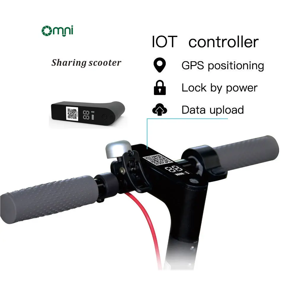 Dockless Electric E Scooter Lock With Gps Iot Accessories Smartlock 2G/4G GPS Mobile App