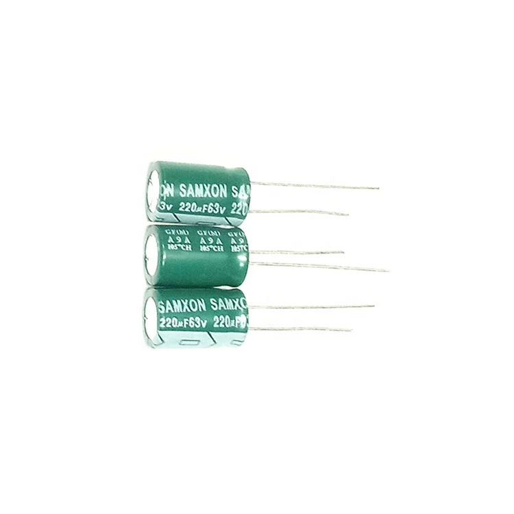 SAMXON EGF227M1JG16RR 220 мкФ 63V 10*16 life 1000-4000 часов Низкое энергопотребление для высокочастотных электролитических конденсаторов