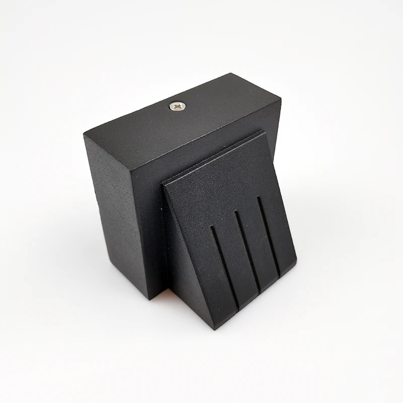 Outdoor Garden Waterproof IP54 single head aluminum plus glass material, can face down small Wall lamp modern decorative lights