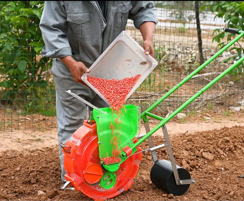 Agricultural Hand Sowing Machine With 12 Duck Bills