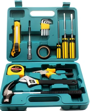 good price new Malleable Iron  Home repairing tool set 8016 8016C 8016G 8027 manual Tool Set Malleable Iron Hardware Tool kit