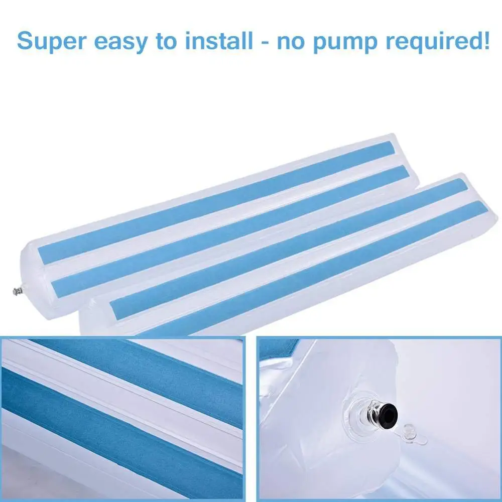 Bed Rails Bumpers Toddlers PVC Non-Slip Bed Guardrails Inflatable Baby Safety Bed Rail Great for Home Hotel Travel