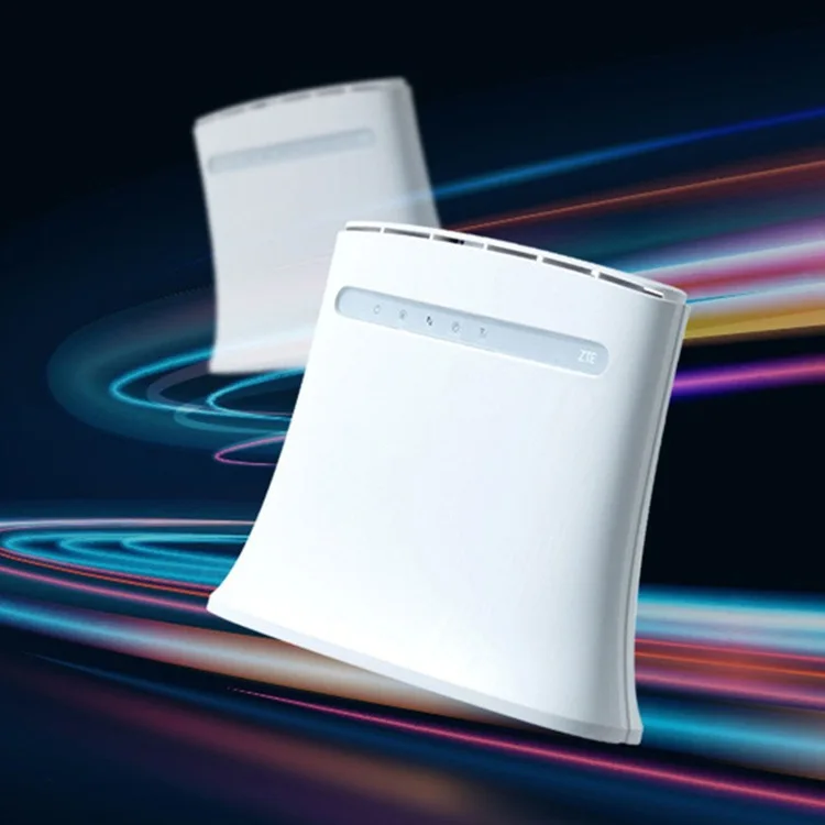 Unlocked ZTE 4G Router MF283U Wireless WiFi Router CPE With RJ11 Ports For Voip 300Mbps MF283 Gateway Modem