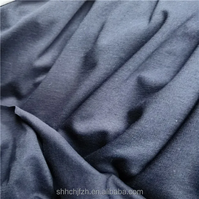 Mercerized Giza Cotton T-shirt Fabric For High Grade Garment