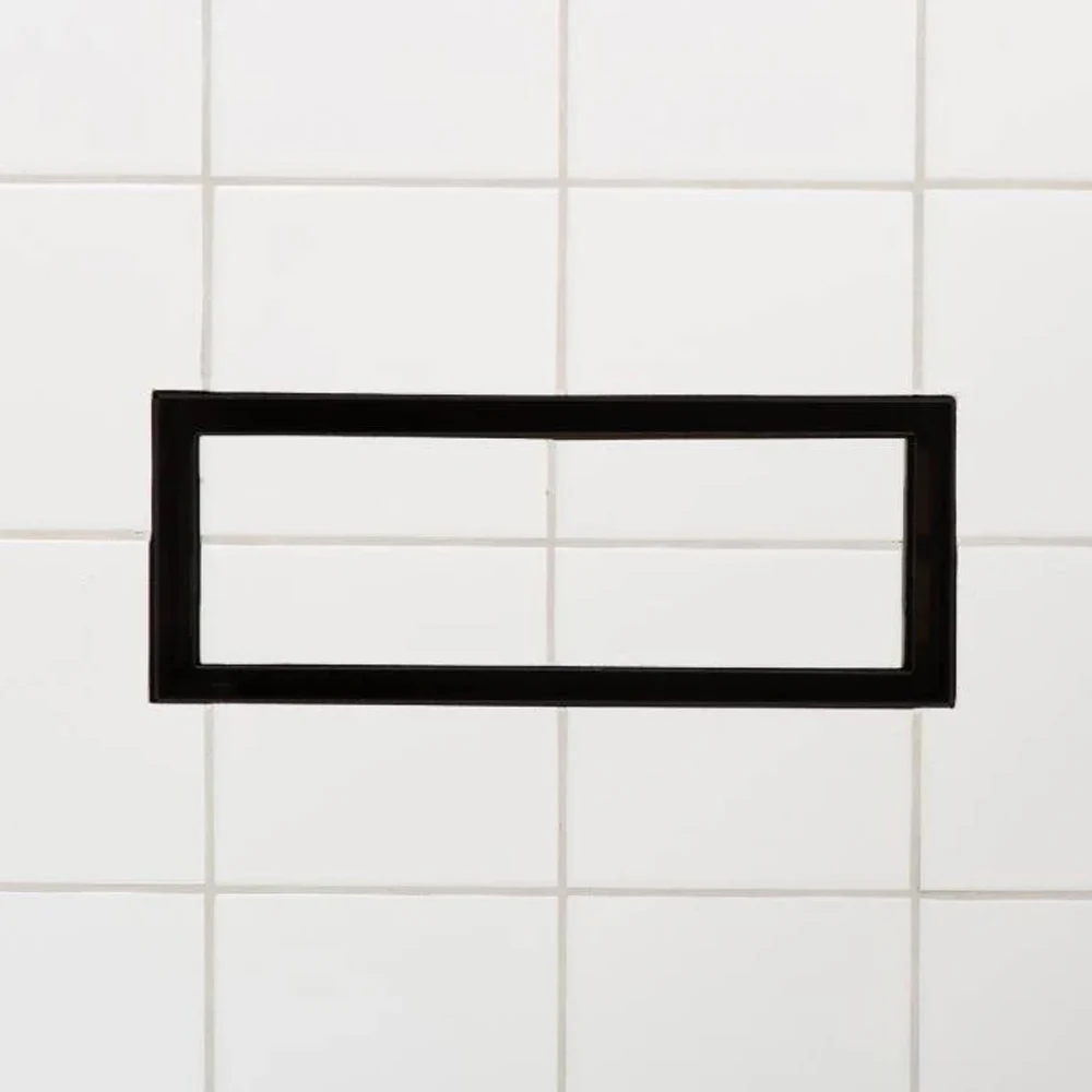 Lakeso Black Drywall Lite Floor Register Air Vents Flush Air Vent Cover  Register Grille HVAC