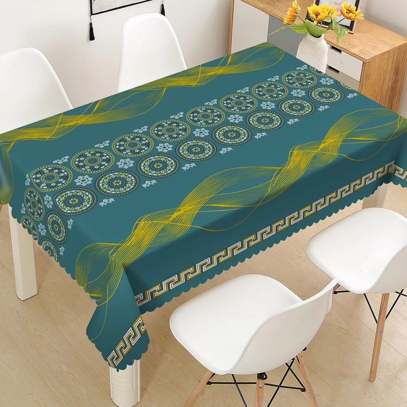 Yiwu Factory Good Quality PVC Tablecloth Rolls PVC Oilcloth