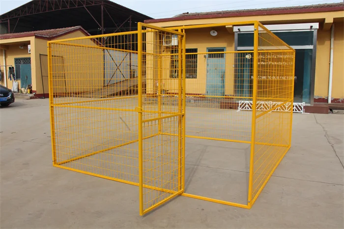 Galvanized Steel Dog Run Cage Dog Kennels