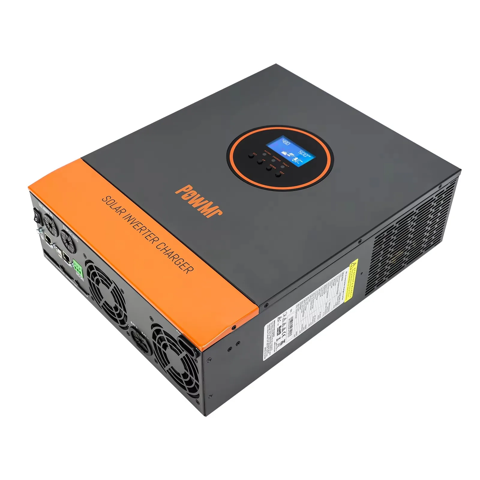 3.2KW 24V PowMr все в одном солнечный инвертор 110/120Vac чистая Синусоидальная волна MPPT для автономной солнечной системы