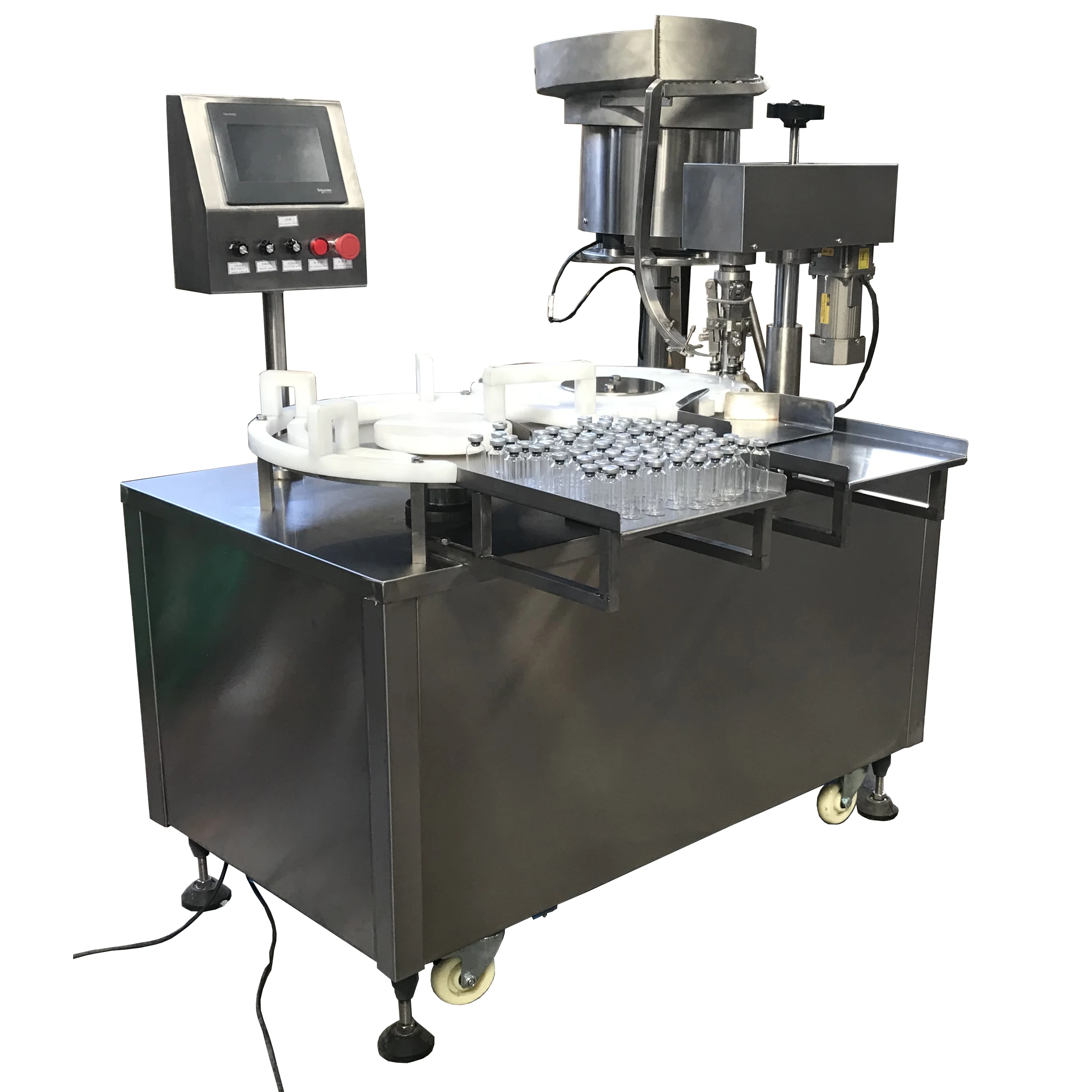 KGF-40 Schering penicillin Small-Scale vials bottles  Measuring Liquid Filling freeze-drying capping and sealing Machine