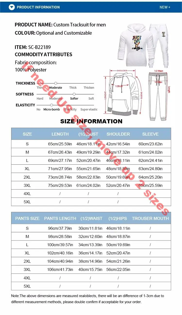 Long Sleeve Wholesale Hoodies Training Jogging Wear Joggers Up And Down Just Do Men Tracksuits It Custom Logo Tracksuit Men