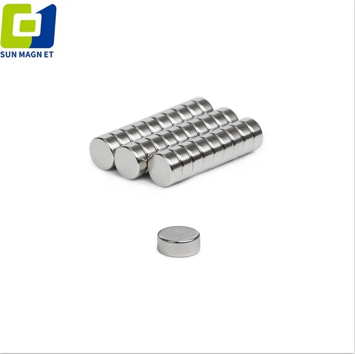 High Quality Strong Mini Round Cylinder Bar Magnets 4x6mm N52 Wholesale Price