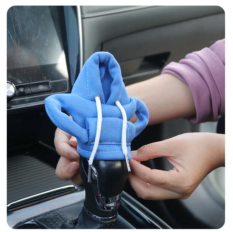 car decoration gear shift knob hooded cover