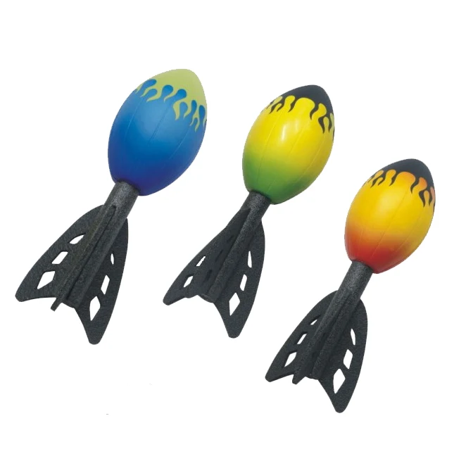 PU foam Stress Reliever Missile and Flying Rocket Shape Soft Squeeze Ball with logo and customized color