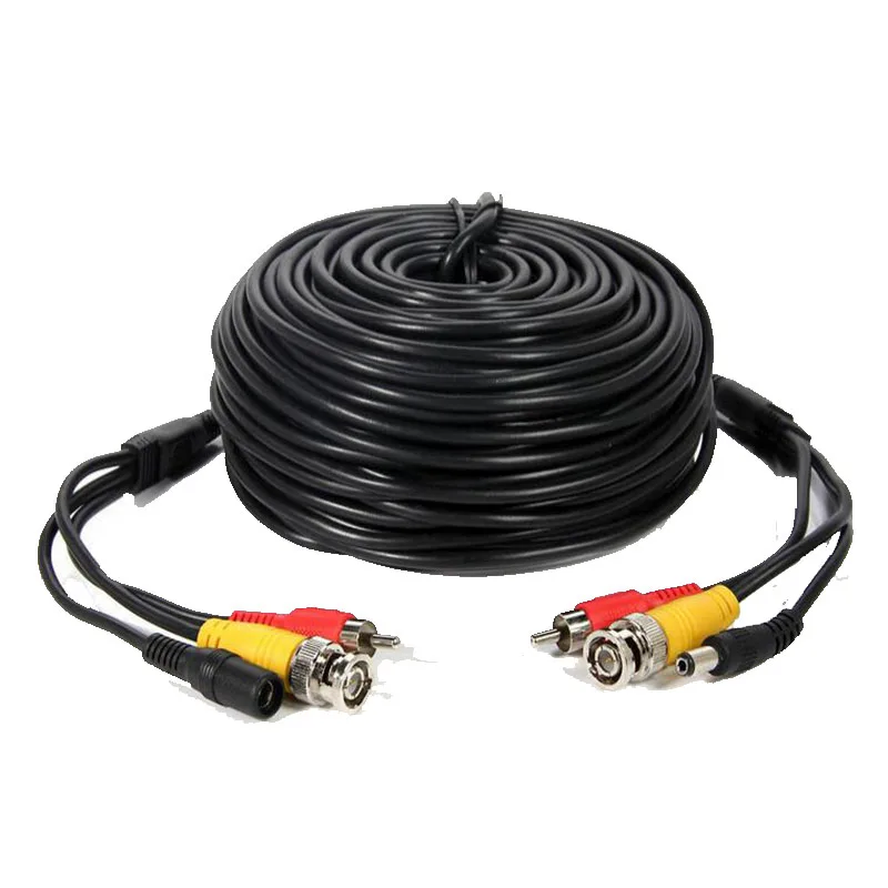 High voltage HD BNC Video DC Power Supply Extension cctv Cable