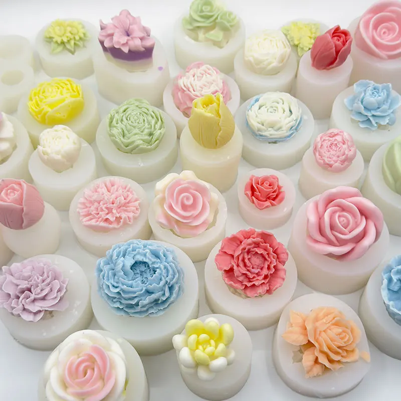 Силиконовая форма для свечей