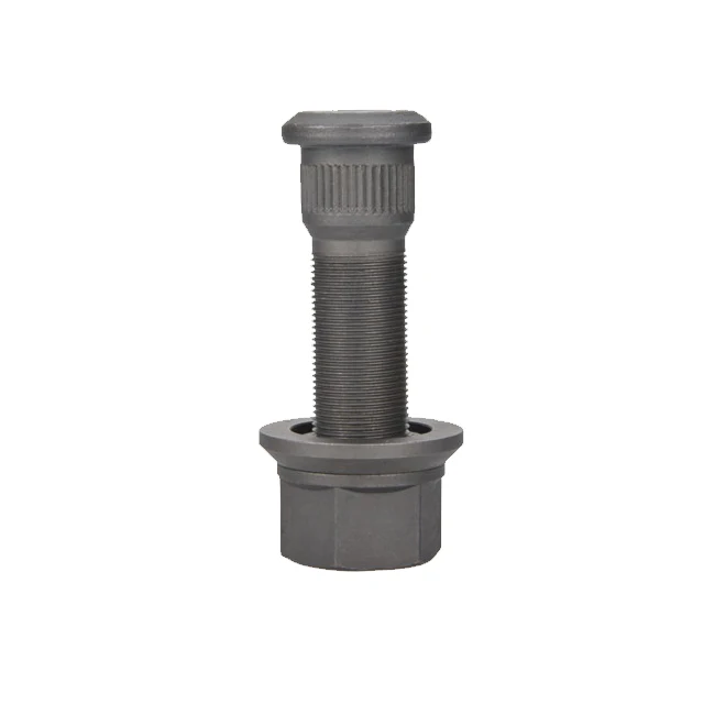 truck wheel bolt and nut/ wheel stud hex nut for isuzu jumbo front 20*1.5/22*1.5*92