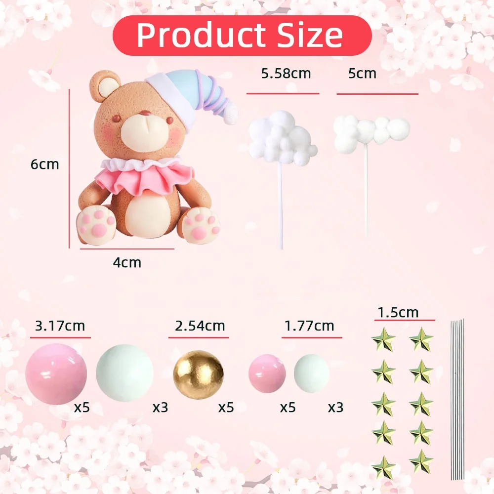 34 шт., топперы для торта