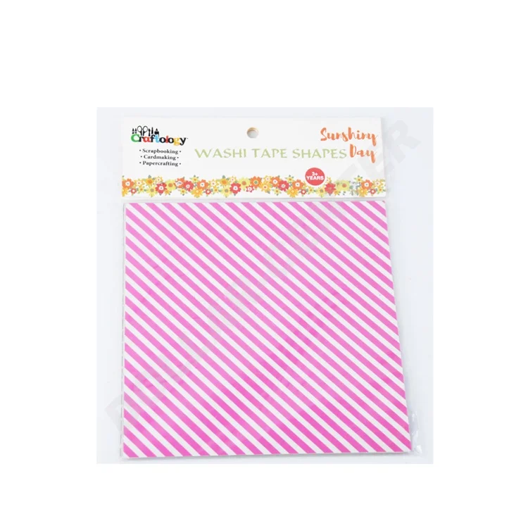 2017 hot assorted design custom washi paper sheet within any patterns design
