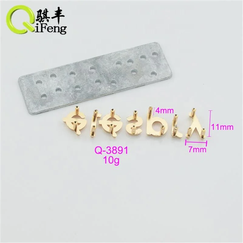 Logo Plate Engraved Metal Plates For Handbags Chinese Supplier Stainless Steel Metal Logo For Handbags