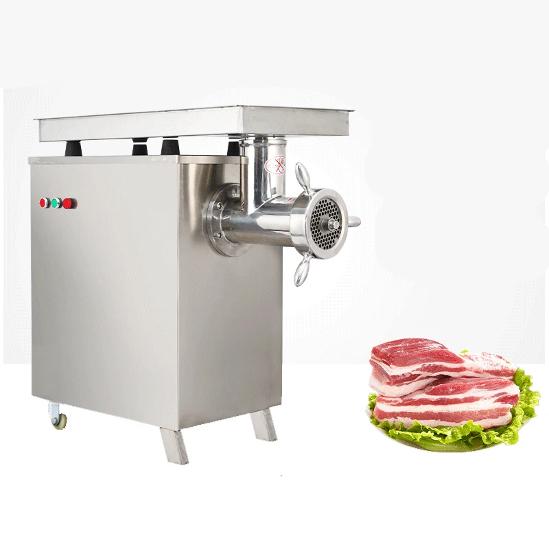 New Commercial Type 42 Desktop Large-Capacity High-Efficiency Frozen Meat Grinder With Capacity 500Kg Per Hour