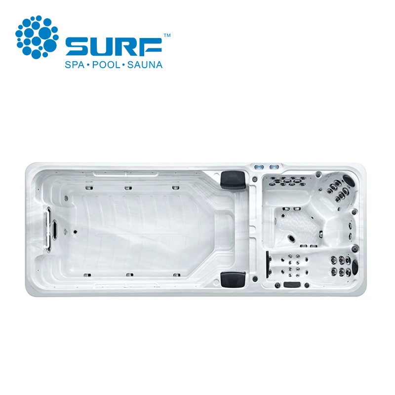 Sunrans latest balboa dual zone swim spa pool