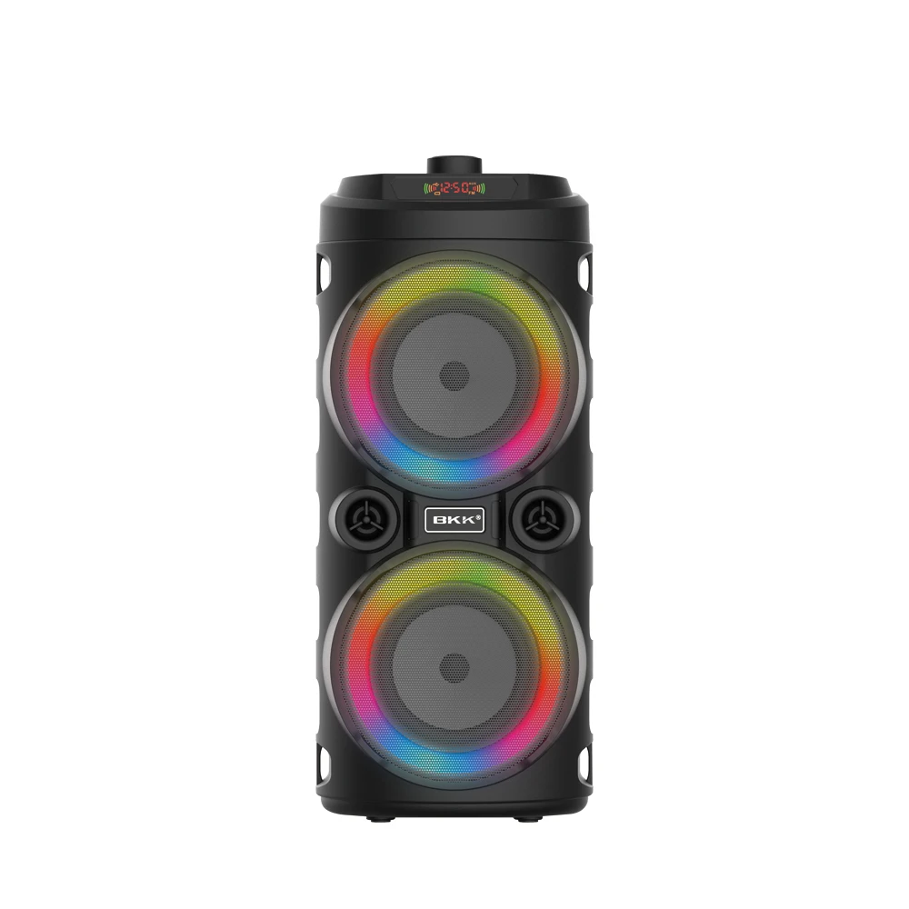 Karaoke Party Speaker Hifi Bluetooth Speaker EQ 3000mah Powerful Led flash light TWS Multifunction Bluetooth Speaker