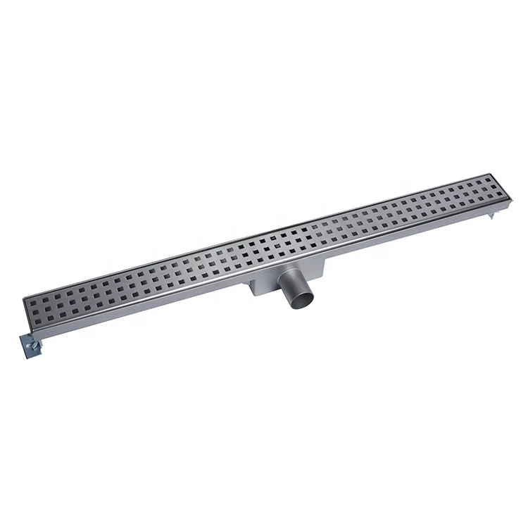 Best selling stainless steel linear floor drain 1000mm supplier drain bathroom floor