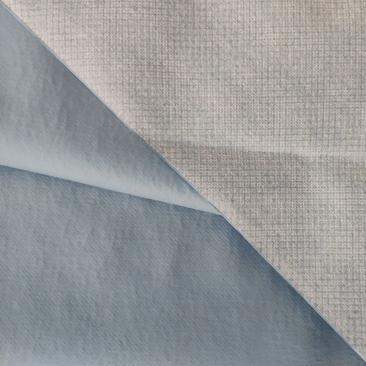 Hot Sell Quality Light Blue  SF Breathable Microporous film laminated Nonwoven fabric