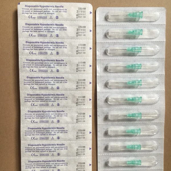 wholesale of sharp needles for medical use 30G 4mm 13 mm 25mm