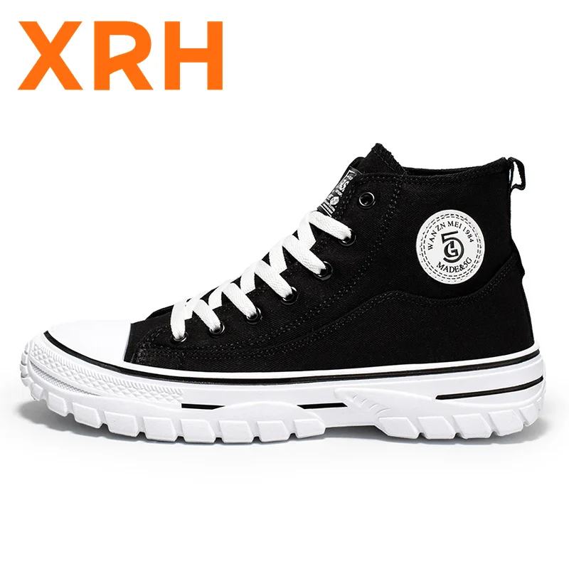 XRH Autumn Winter High top Casual Fashion Style Running Sneakers Fashion Trend Custom Walking Canvas  Shoe Men Shoes Women Shoes