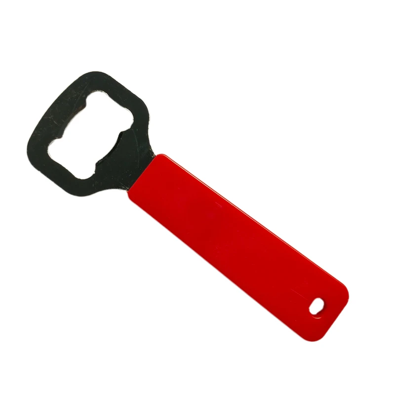 low moq all colors to mix custom print direct factory beer opener promotional plastic bottle opener