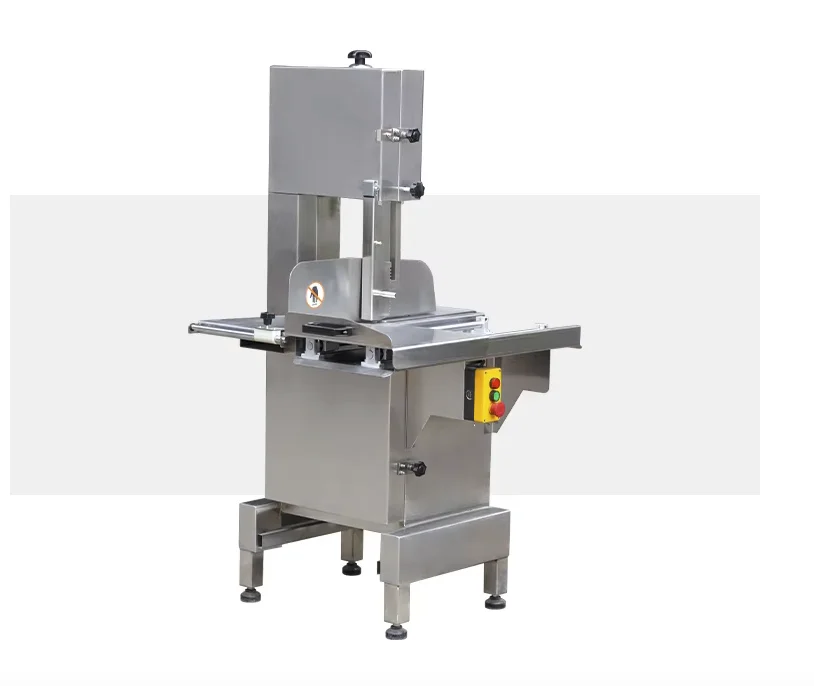 High Efficiency Butchers Bone Saw Meat Cutting Machine Splash Water Proof Industrial Frozen