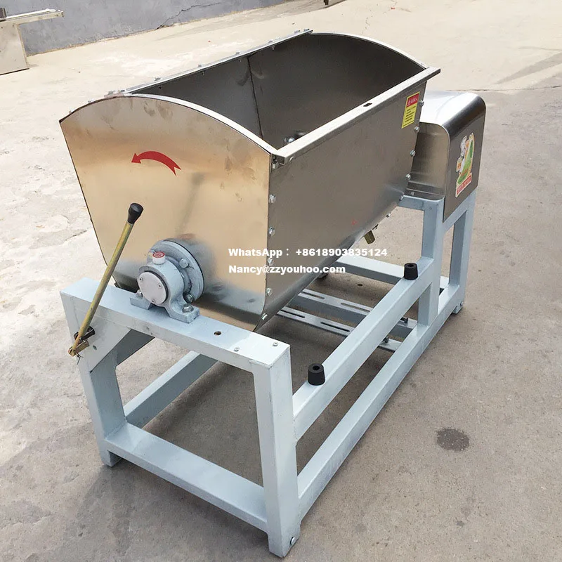Industrial large capacity dough mixer with high cost-effective kneader and blender Large volume dough mixer