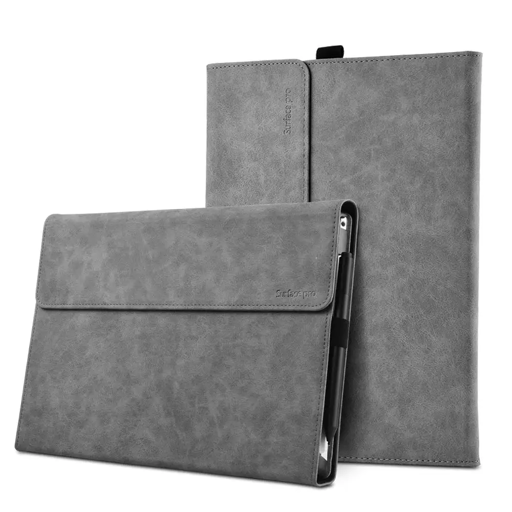 MU Laptop Bag Custom Factory Direct Cheap Price Tablet Sleeve For Surface Go Case For Microsoft Surface Pro Cover Pu Leather Cas