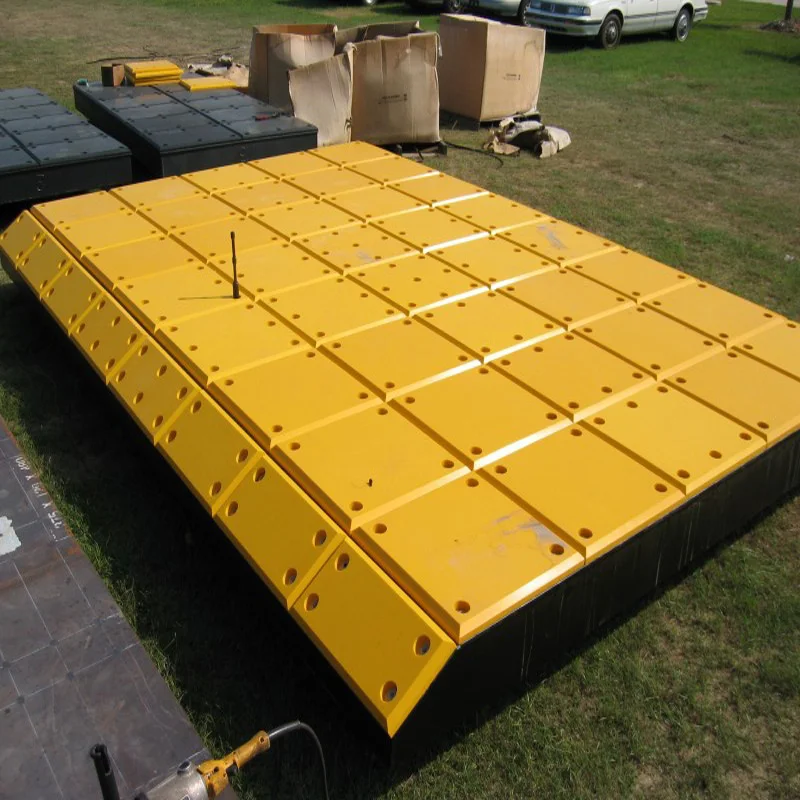 UHMWPE marine fender pads/harbor side protection panels or marine boards for dock bumper boards