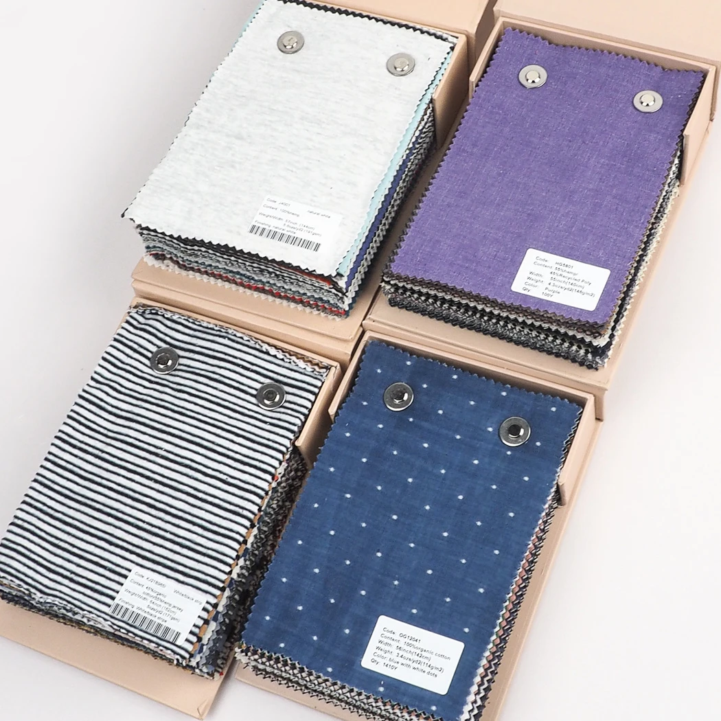 Серия книг Swatch из чистой конопли и конопли готова к отправке без минимального заказа (включая 2 книжки и 2 книжки из ткани)