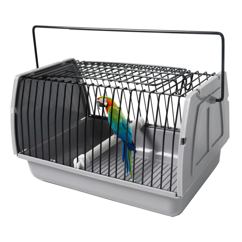Cheap wholesale price Fashion bird with portable high-grade metal bird house parrot cage breathable durable easy to take care of