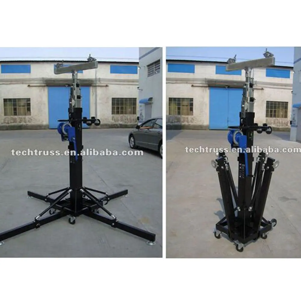 Line Array tower Speaker  Stand 6.5m Speaker truss Lift tower