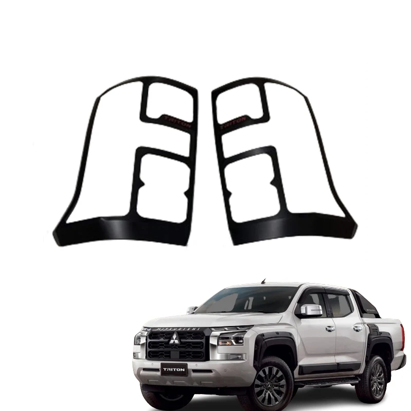 Для Mitsubishi Triton L200 2023 2024 2025 2026 задний фонарь крышка матовый черный звукосниматель 4x4 аксессуары