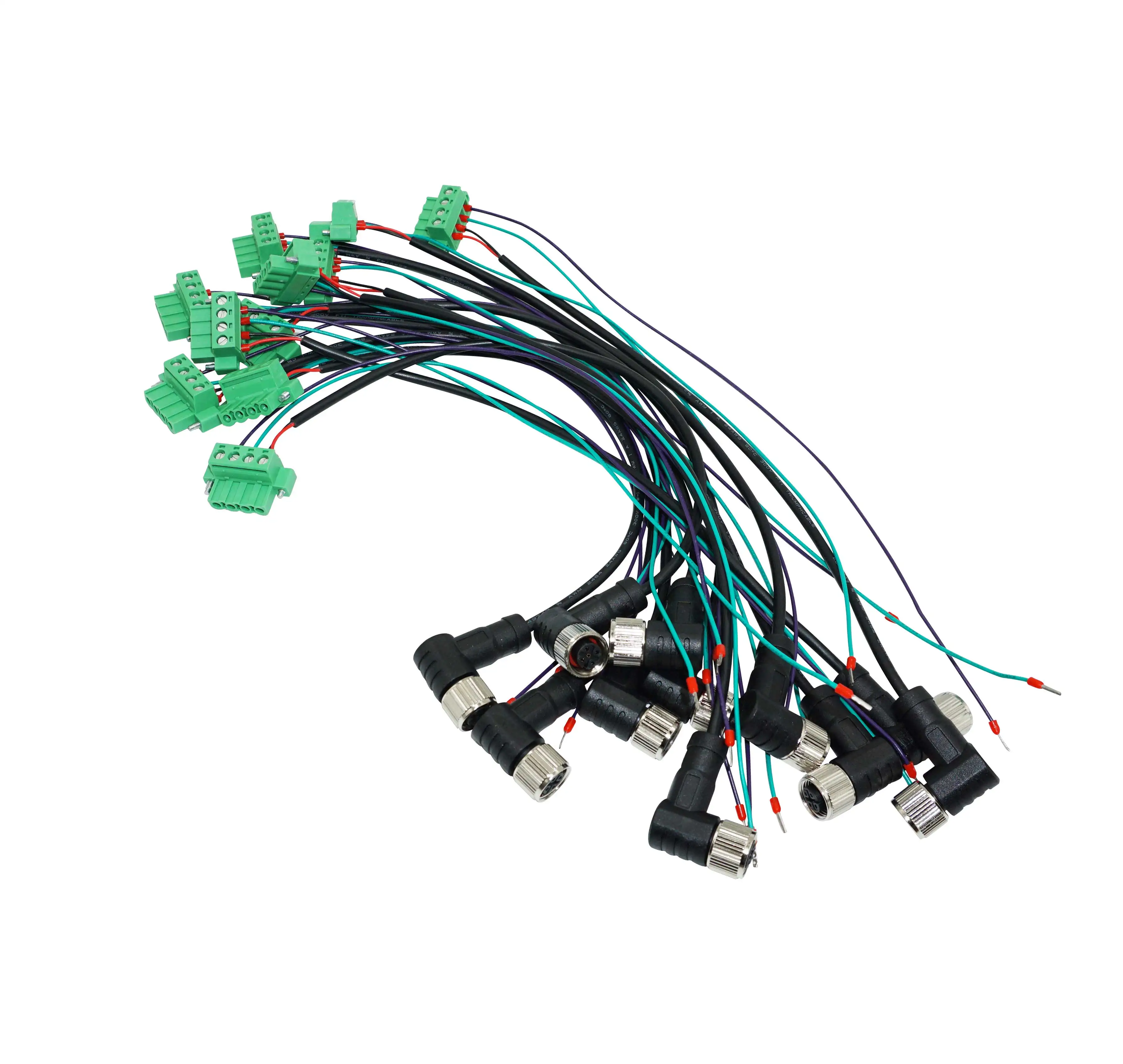 Профессиональное изготовление производство Китай изготовленная на заказ проводка провода с клеммные колодки Американская классификация проводов 2р 3P 4 5 08 мм pitch терминальный блок