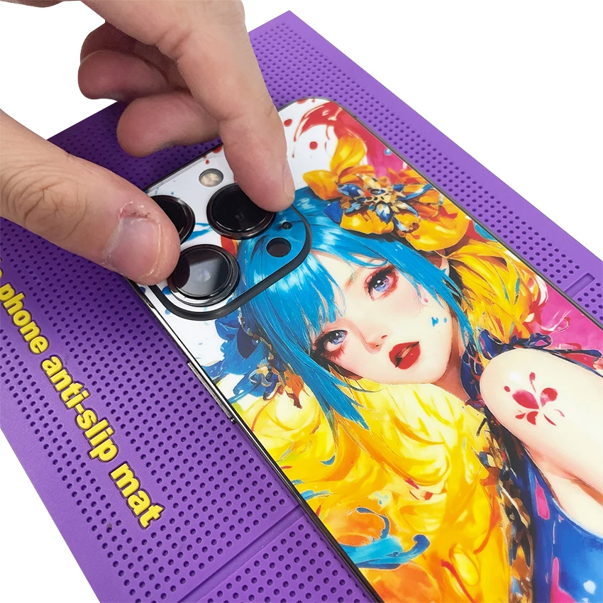 USB Interface Hot Small Phone Skin Back Film Printer with Color Ribbon Stock DIY Mobile Photos Printer