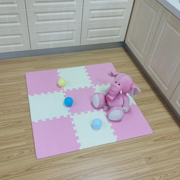 Домашний Тренажерный Зал мягкий нескользящий коврик EVA блокирующий пенный коврик