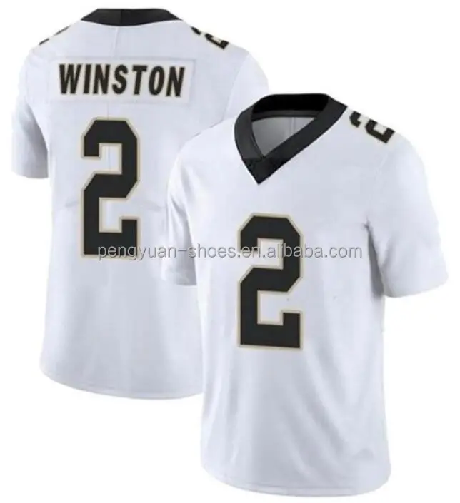 Лучшее качество #2 Winston #41 Альвин Камара #7 тайсом Хилл #13 Майкл Томас #23 Marshon латволтур Джерси для американского футбола