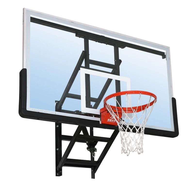Wholesale Basketball Equipment Wall Mounted Height Adjustable Basketball Hoop Basketball Goal