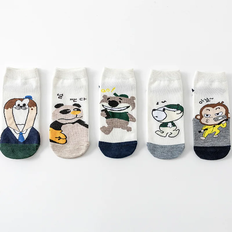 New cartoon summer socks funny yiwu wholesale top quality women socks ankle short cute socks for adult