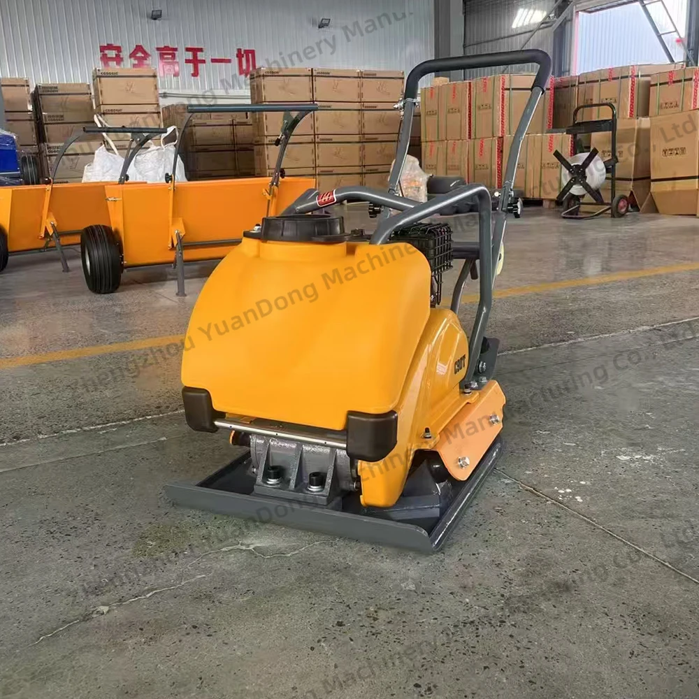 Road Compaction Asphalt Soil Petrol Tamper Vibrating Plate Construction Plate Compactor